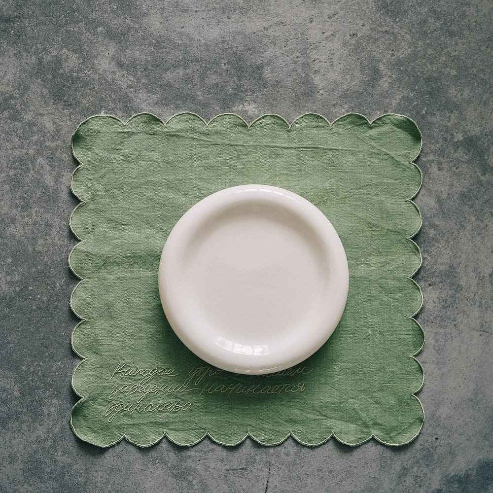 Тарелка‑бублик