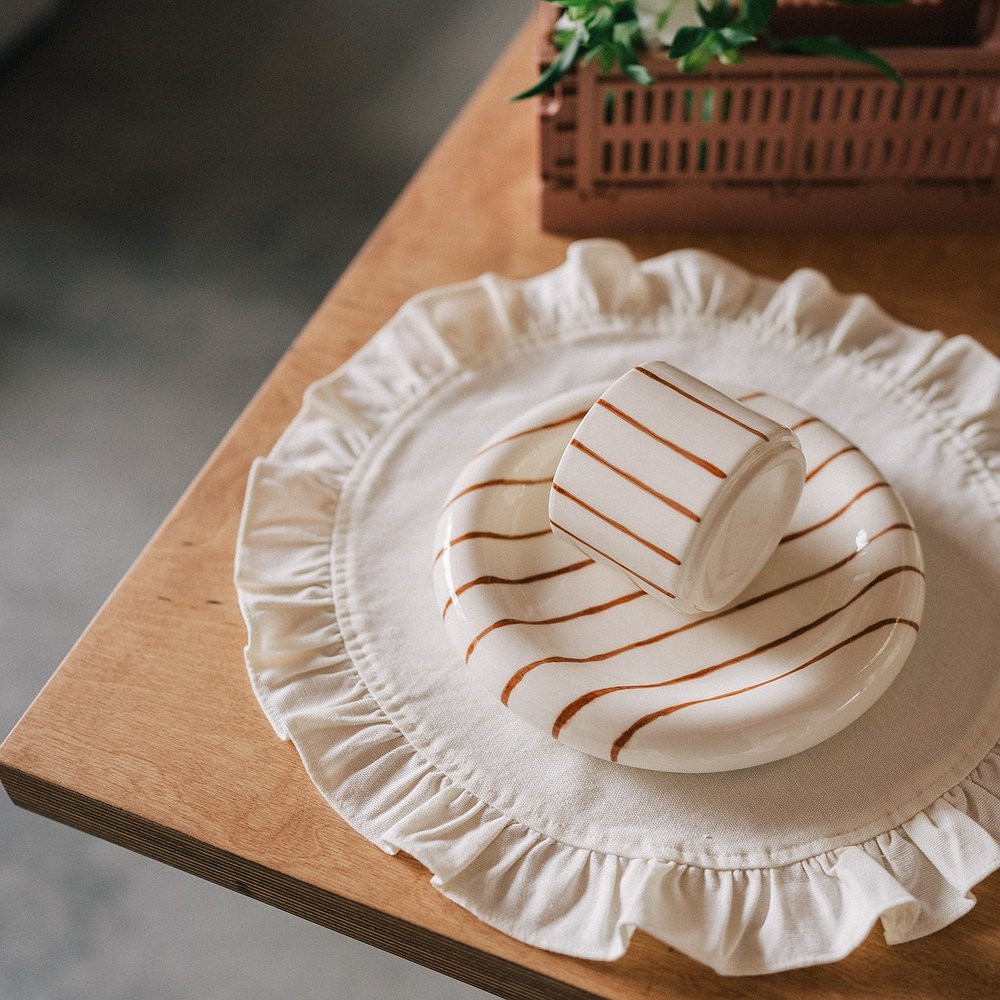 Стакан с полосками