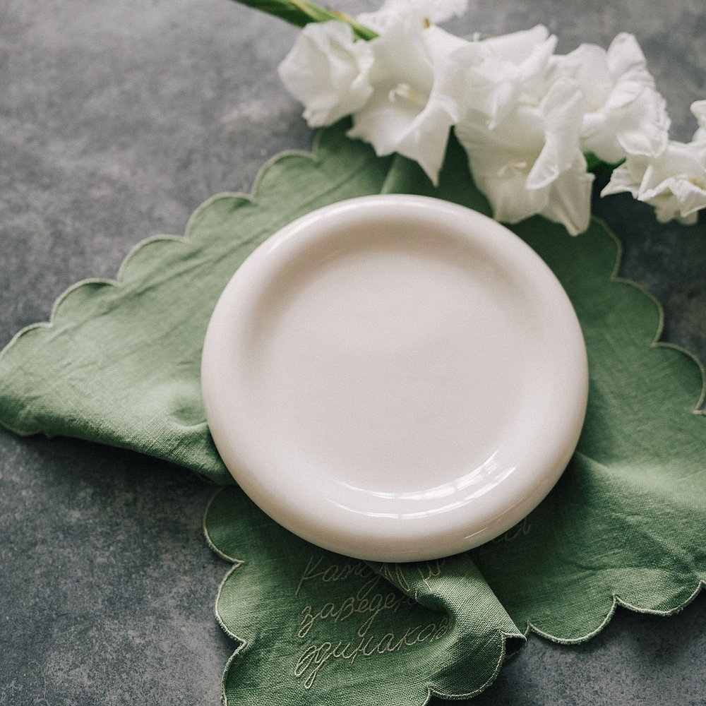 Тарелка‑бублик