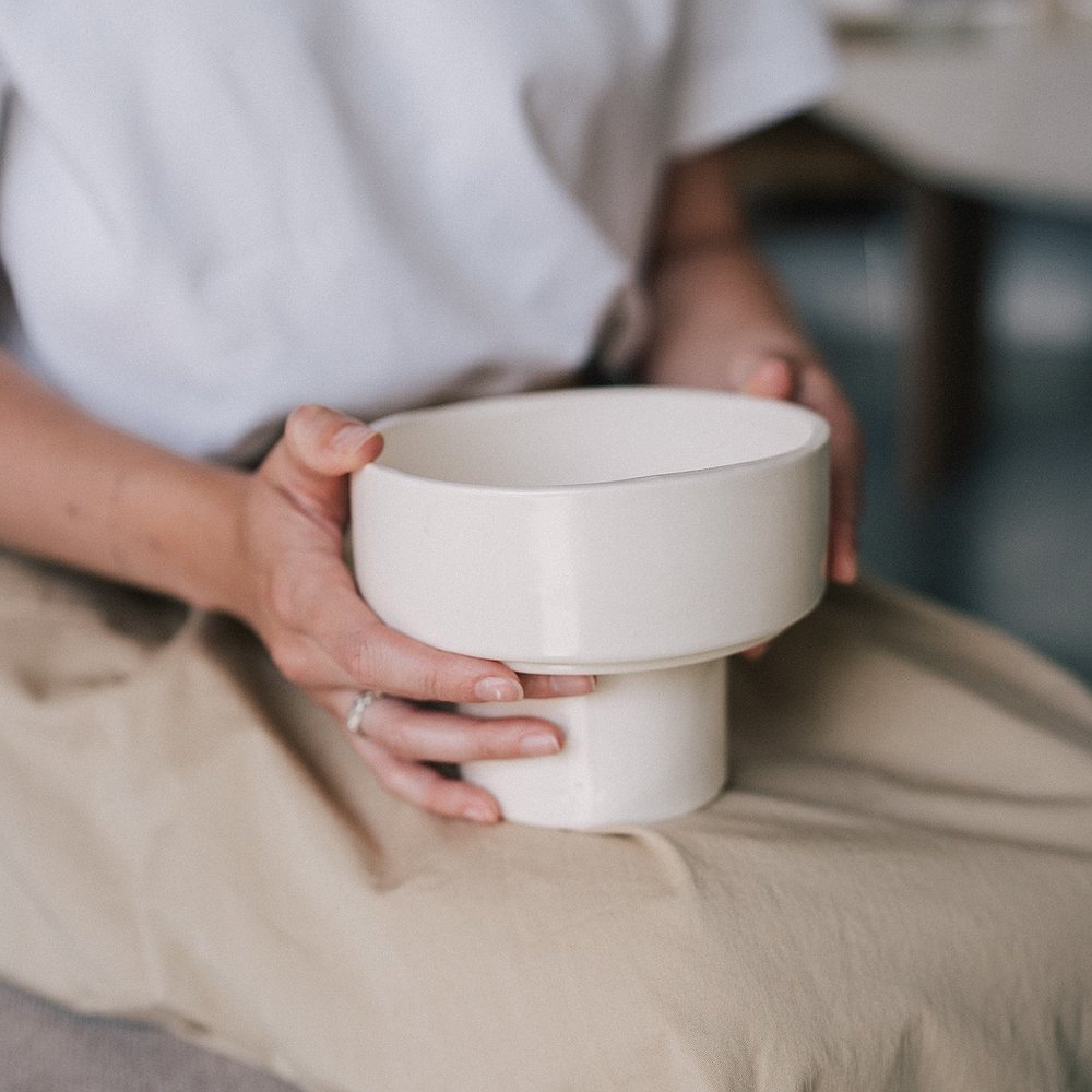 Фруктовница маленькая/ваза под кензан