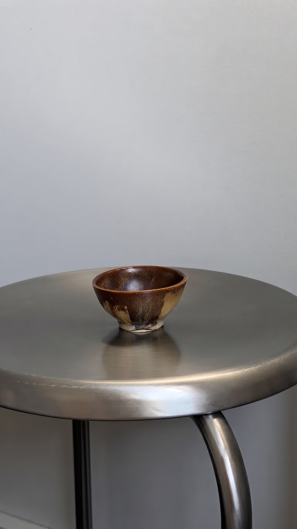 wood tea bowl