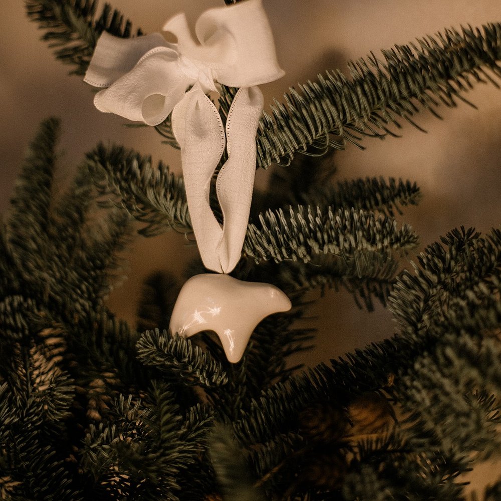 Елочная игрушка мишка