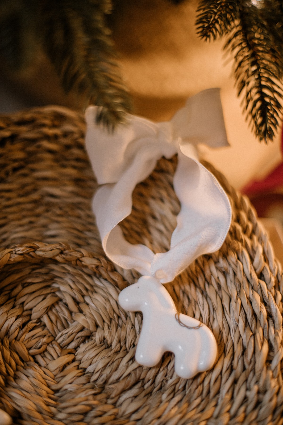 Елочная игрушка лошадка