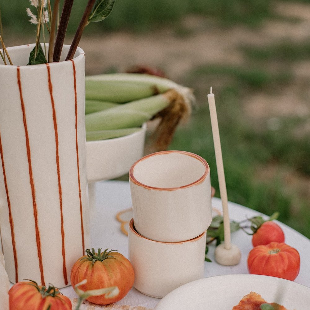 Стакан с кантом